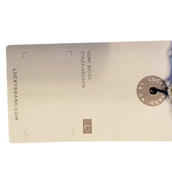 NEW Lucky Brand 5 pk multi color/pattern lace waisted bikinis L‎ - Picture 4 of 8